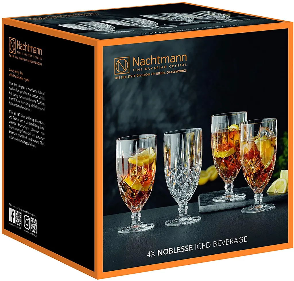 Nachtmann Noblesse Bierkelch 425 Ml, Klar (4er Pack) – Bild 5