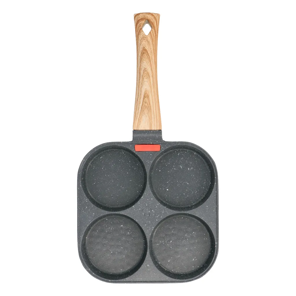 SPIEGELEIPFANNE 19 X 19 Cm Pancake Pfannkuchenpfanne Induktion Abnehmbar Griff – Bild 2