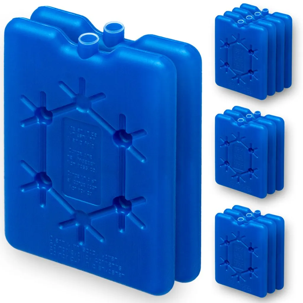 Deuba Kühlakku Set 12 Stunden Flach Je 200ml Für Kühltasche Kühlbox Outdoor Kühlelement Kühlpack Cool Pack Kühlakkus, Anzahl:12er Set – Bild 5
