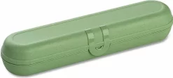 Koziol Besteck Etui Klikk Etui, Bestecktasche, Aufbewahrung, Kunststoff, Nature Leaf Green, 7034703