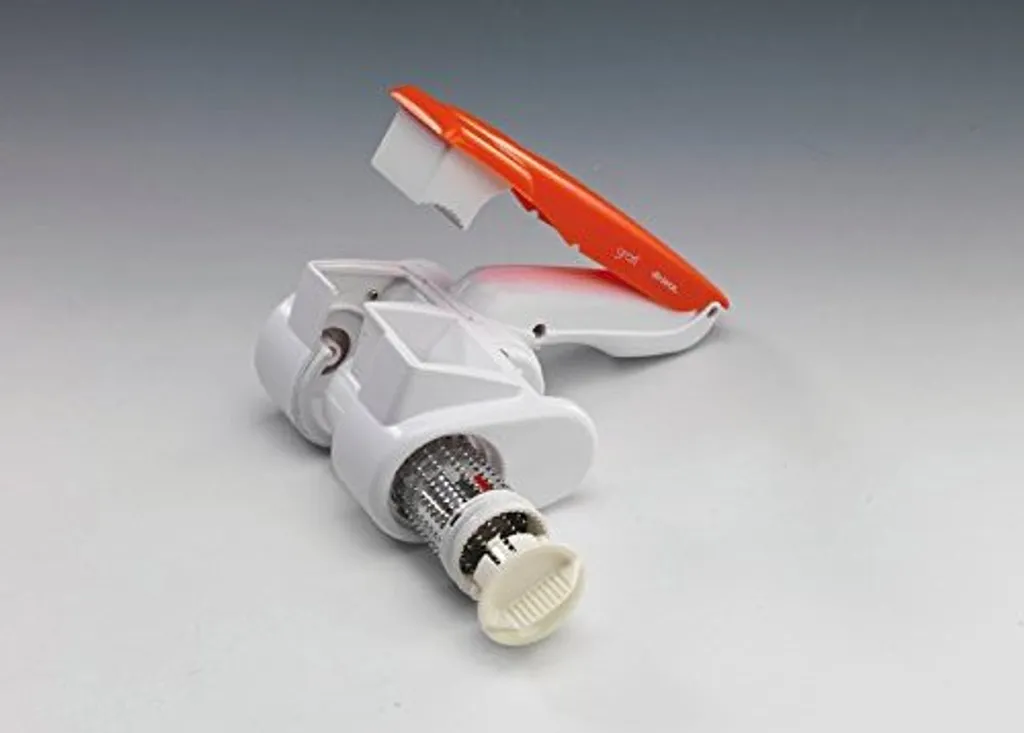Ariete Elektrische Käse-/Schoko-/Nuss-Reibe GRATI Orange – Bild 4