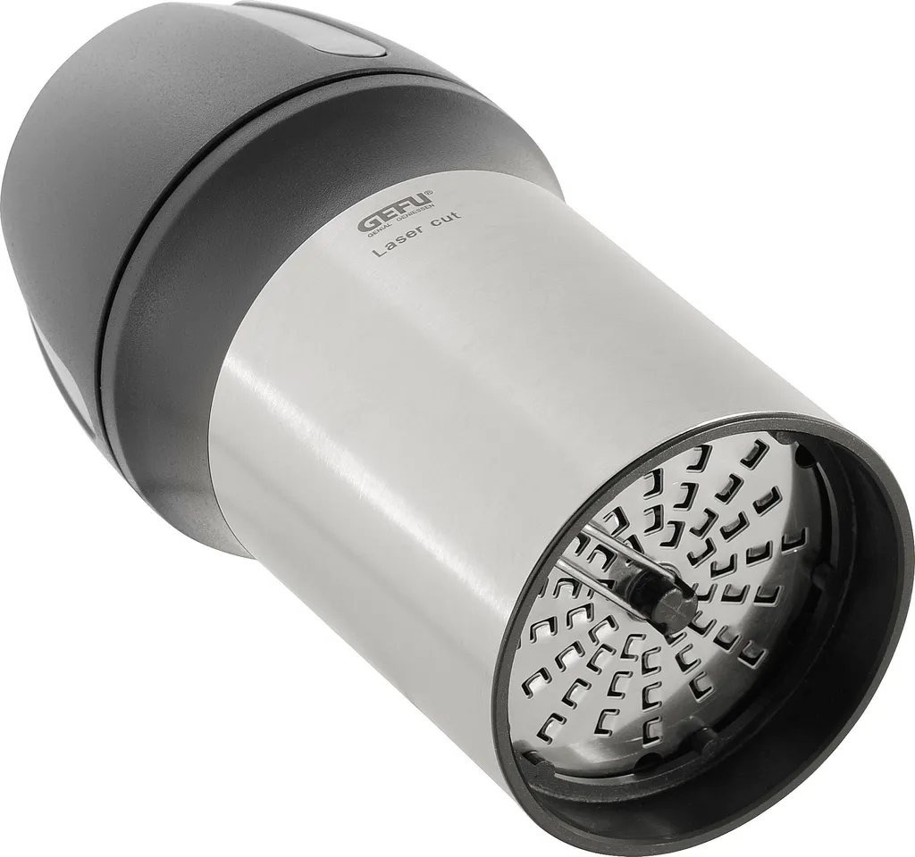 Gefu Käsereibe Parmigiano 34680 Käse Reibe Laser Cut 2 Reibscheiben – Bild 5