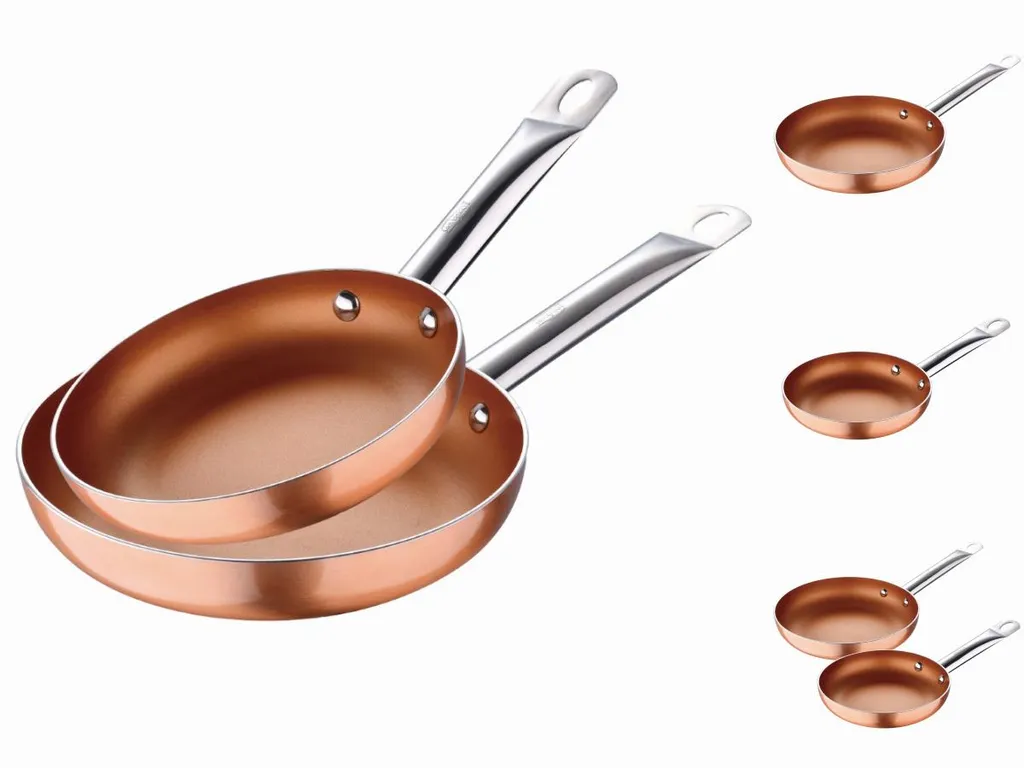 Pfannen-Set San Ignacio Kupfer Geschmiedetes Aluminium 2 Teilig – Bild 7