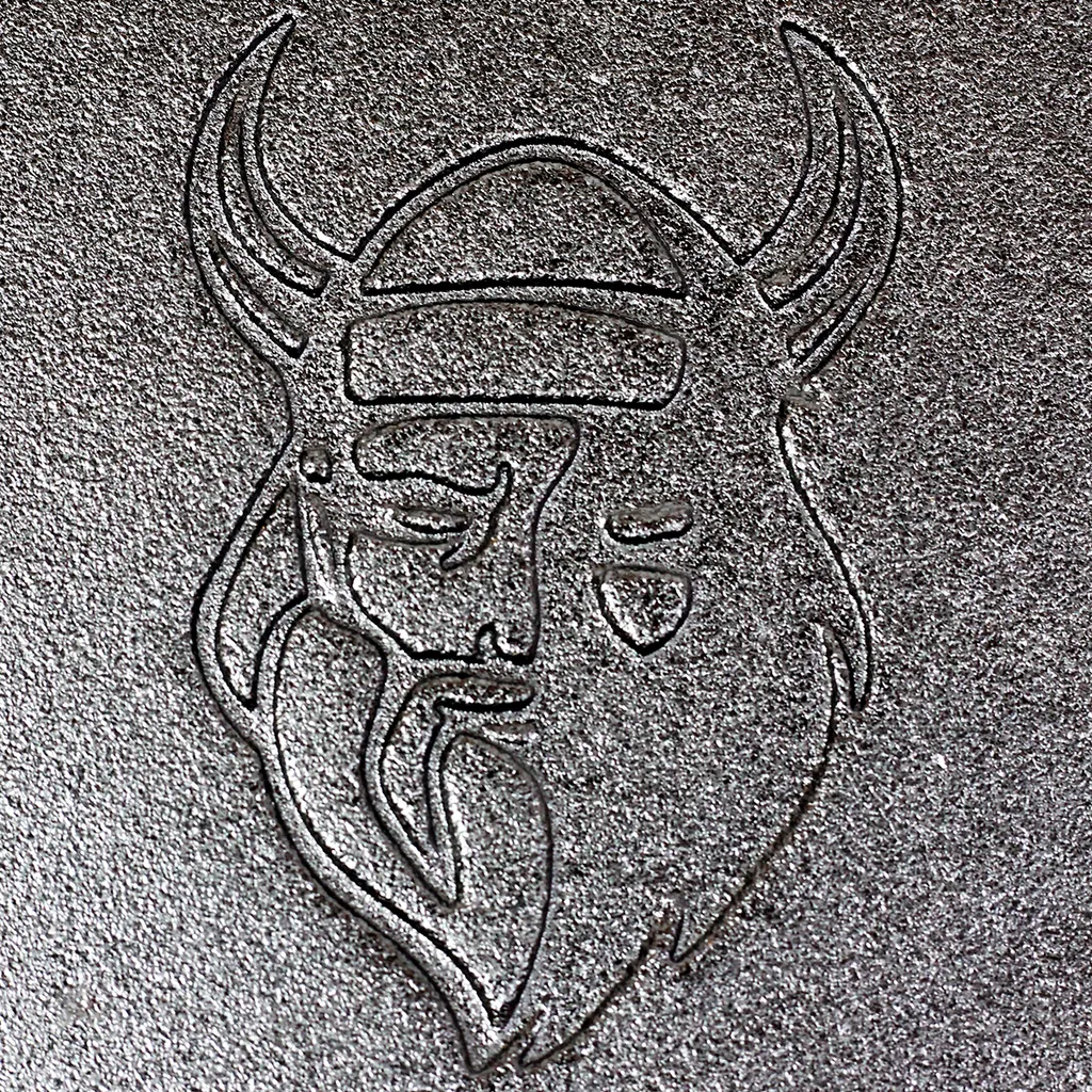 Valhal Outdoor - Bratpfanne 30 Cm - Gusseisen - Feuerstelle Garten - Cm - Schwarz – Bild 5