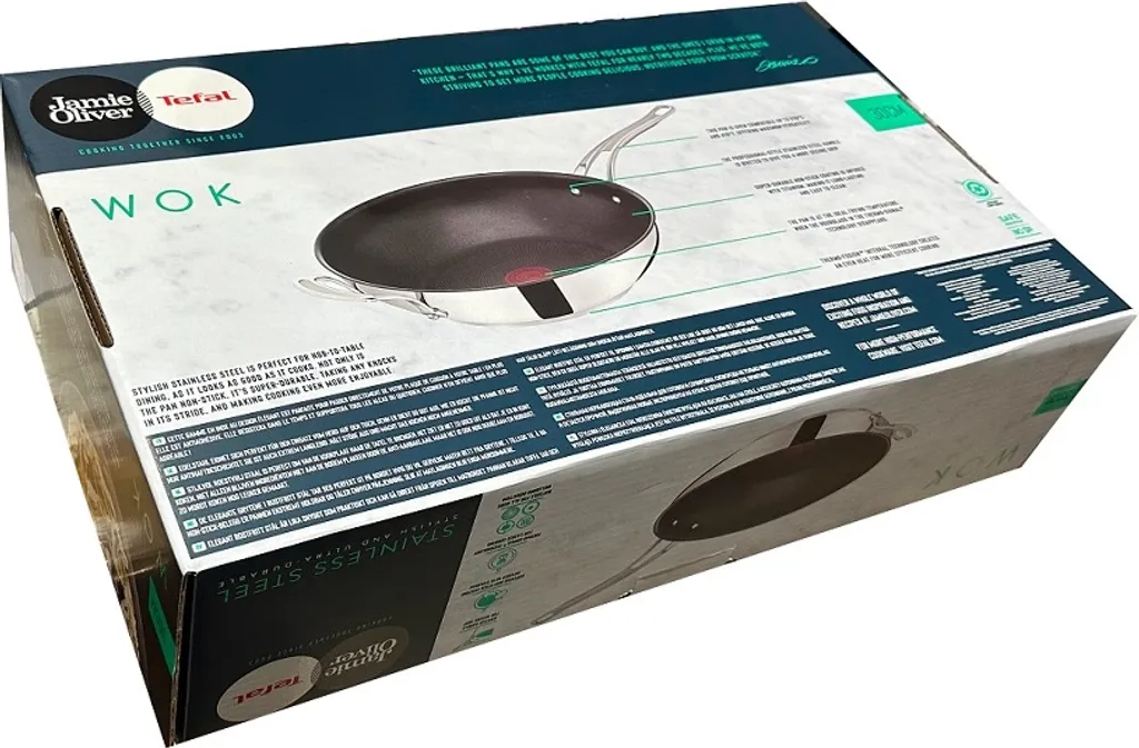 Tefal Jamie Oliver Cook's Classic Pfanne 24 Cm E30604 Silber Bratpfanne – Bild 2