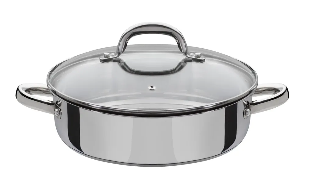 GSW Servierpfanne Montreal Mit Glasdeckel 24cm