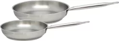 ELO Pfannenset Profi Therm 2 Teilig (24 Und 28 Cm) Aus Edelstahl, 24540