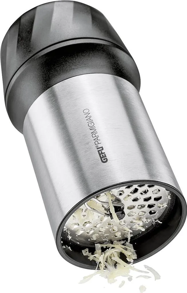 Gefu Käsereibe Parmigiano 34680 Käse Reibe Laser Cut 2 Reibscheiben – Bild 15