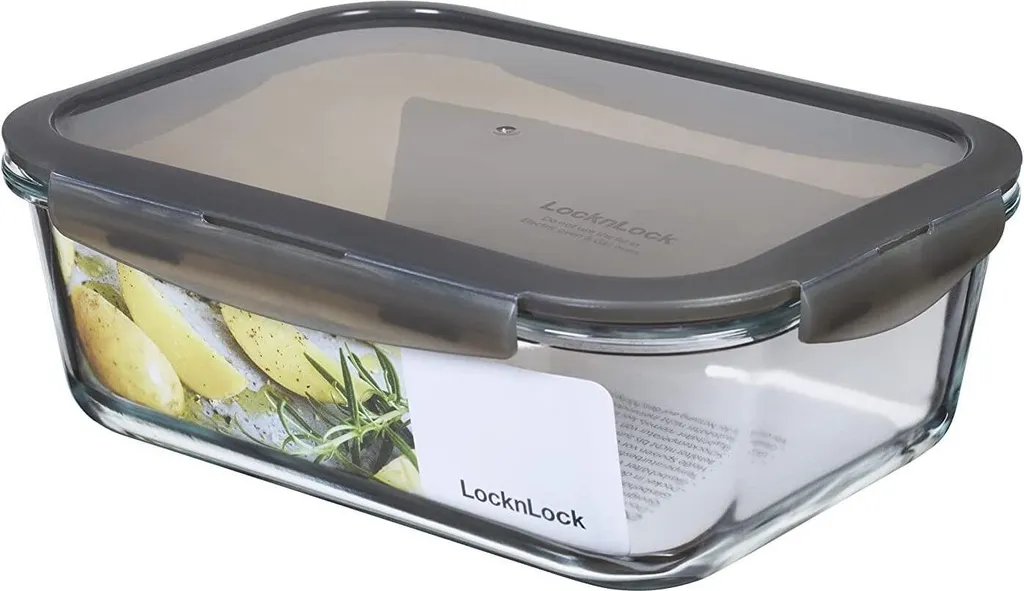 LocknLock Oven Glass LLG455G Frischhaltedose 2L - Borosilikatglas (1er Pack) – Bild 3
