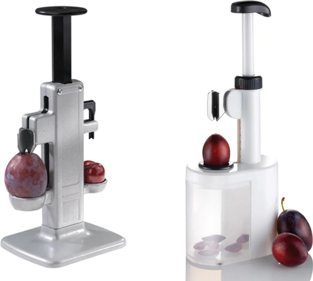 Westmark 402-32260 Pflaumenentsteiner 'Prunus', Kunststoff, Weiß