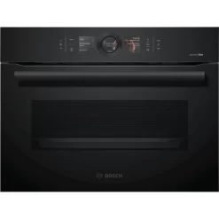 Bosch CSG856RC7, Serie | 8, Einbau-Kompaktdampfbackofen, 60 Cm, Carbon Black