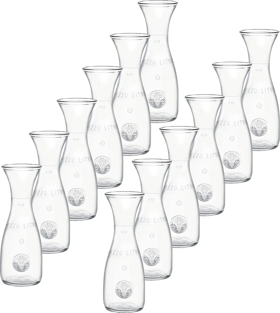 Misura Karaffe 0,5L Geeicht - 12 Stück