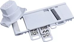 Alpina Multireibe - Dünnschäler Und Reibe-Set - Edelstahlmesser - Weiß