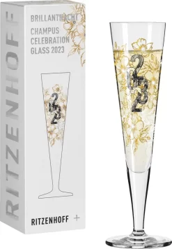 Brillantnacht Champagnerglas 2023 Von Romi Bohnenberg