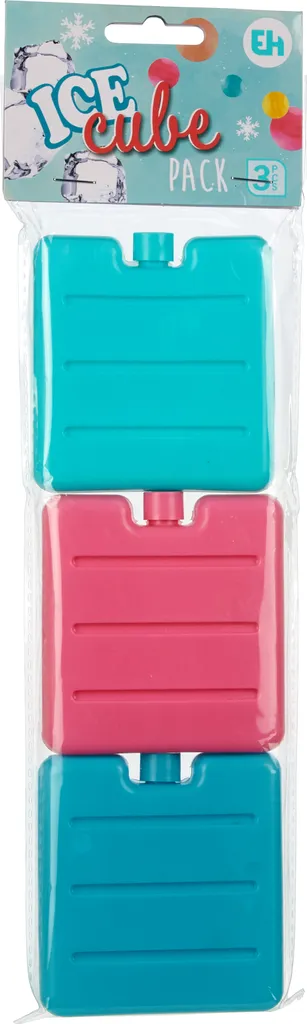 Kühlakku Klein 3 Stück Im Set, Je 7,5cm X 7,5cm X 1,5cm – Bild 2