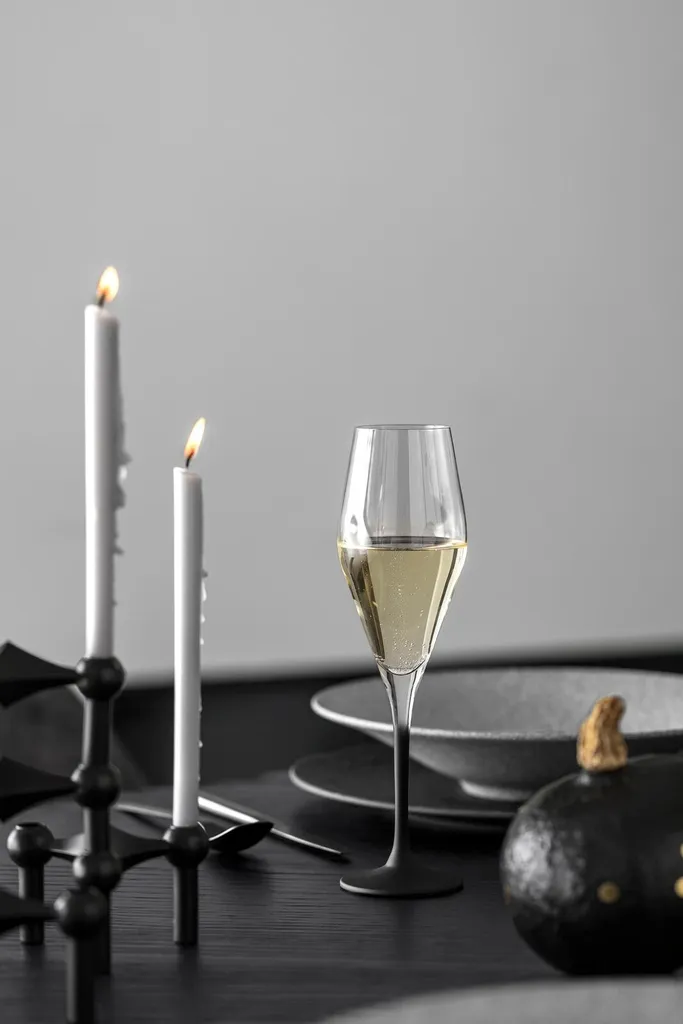 Villeroy & Boch Champagnerkelch Manufacture Rock Klar,schwarz, 4 Tlg. – Bild 10