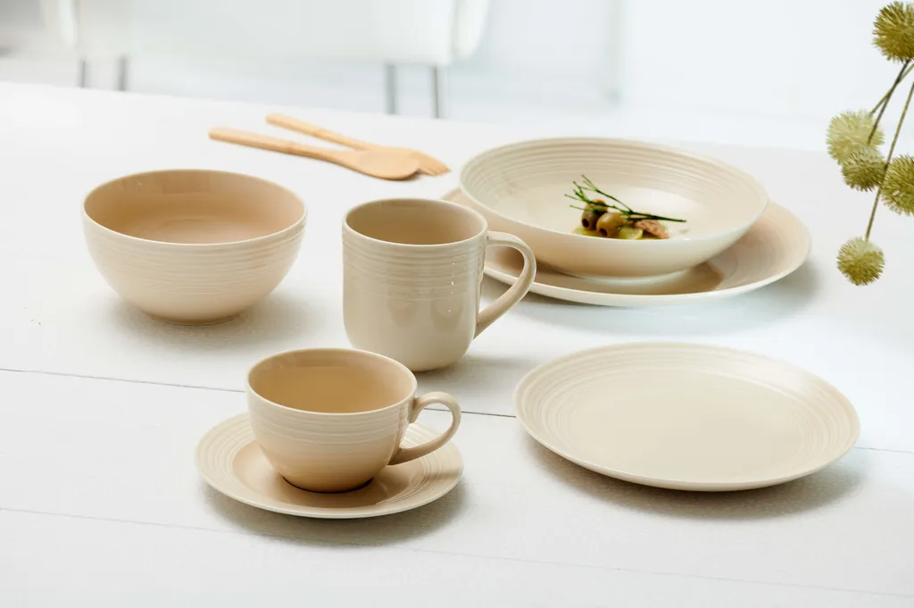 Tafelservice 12 Tlg. Levi Creme