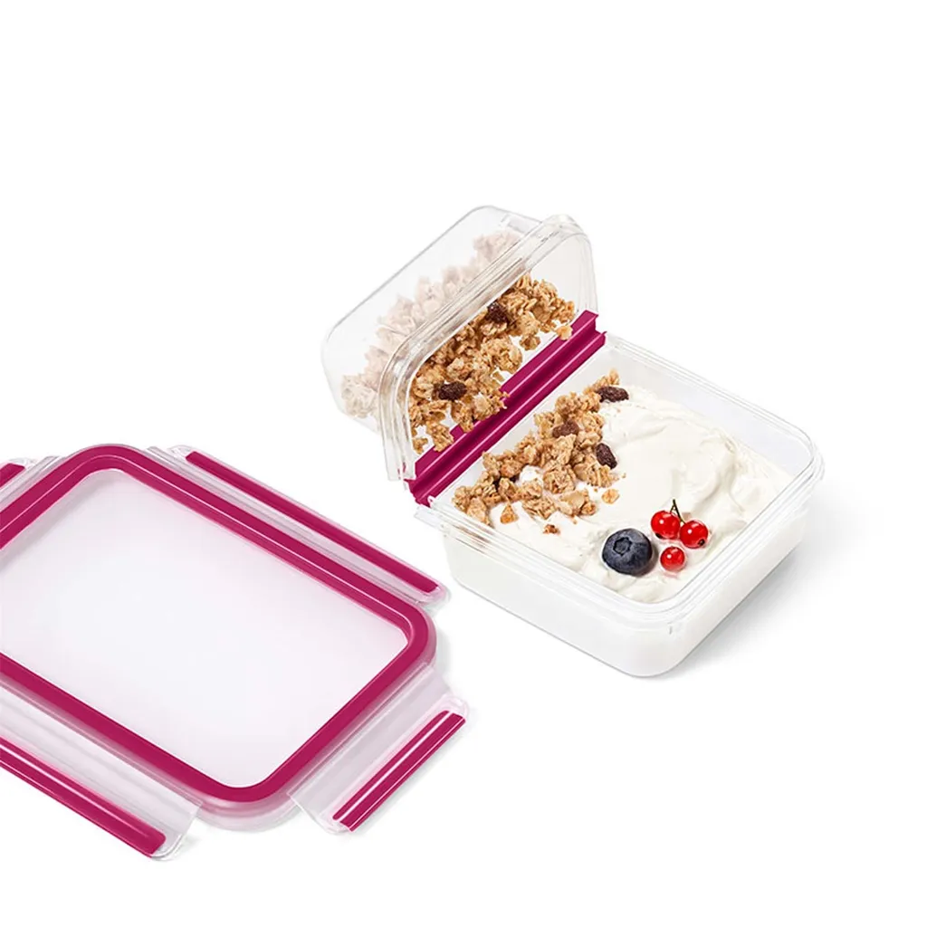 Emsa Clip & Go Yoghurtbox 0,6 Liter, 100% Dicht, – Bild 2