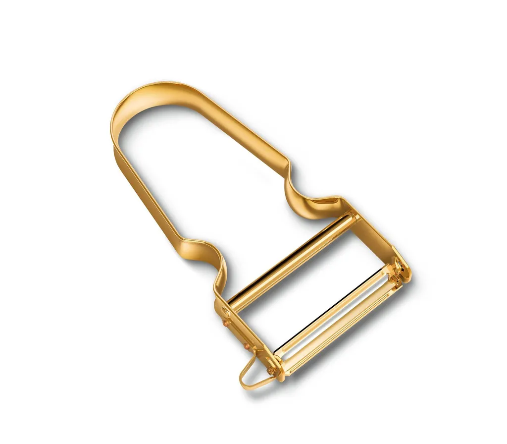 VICTORINOX Sparschäler Rex 24-karat Vergoldet Ikonischer Schäler Gold – Bild 3