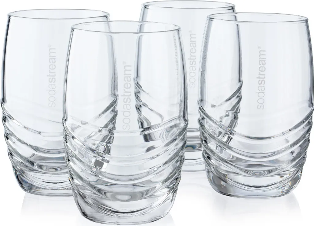 Sodastream Trinkglas 4er-Pack, Passend Zu Sodastream-Glaskaraffen – Bild 2