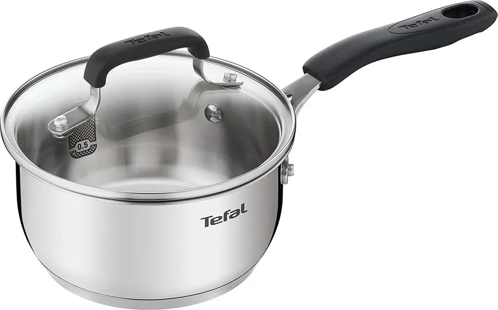 Tefal G7155S14 Cook&Cool Edelstahl Topfset 5-teilig Mit Glasdeckel Inkl. 28 Cm Bratpfanne Mit ThermoSpot, Für Alle Herdarten – Bild 5