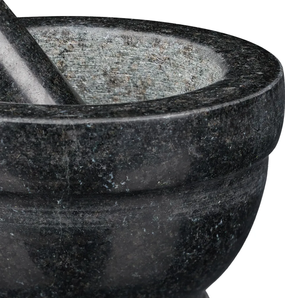 Relaxdays Granit Mörser Mit Stößel XL – Bild 7