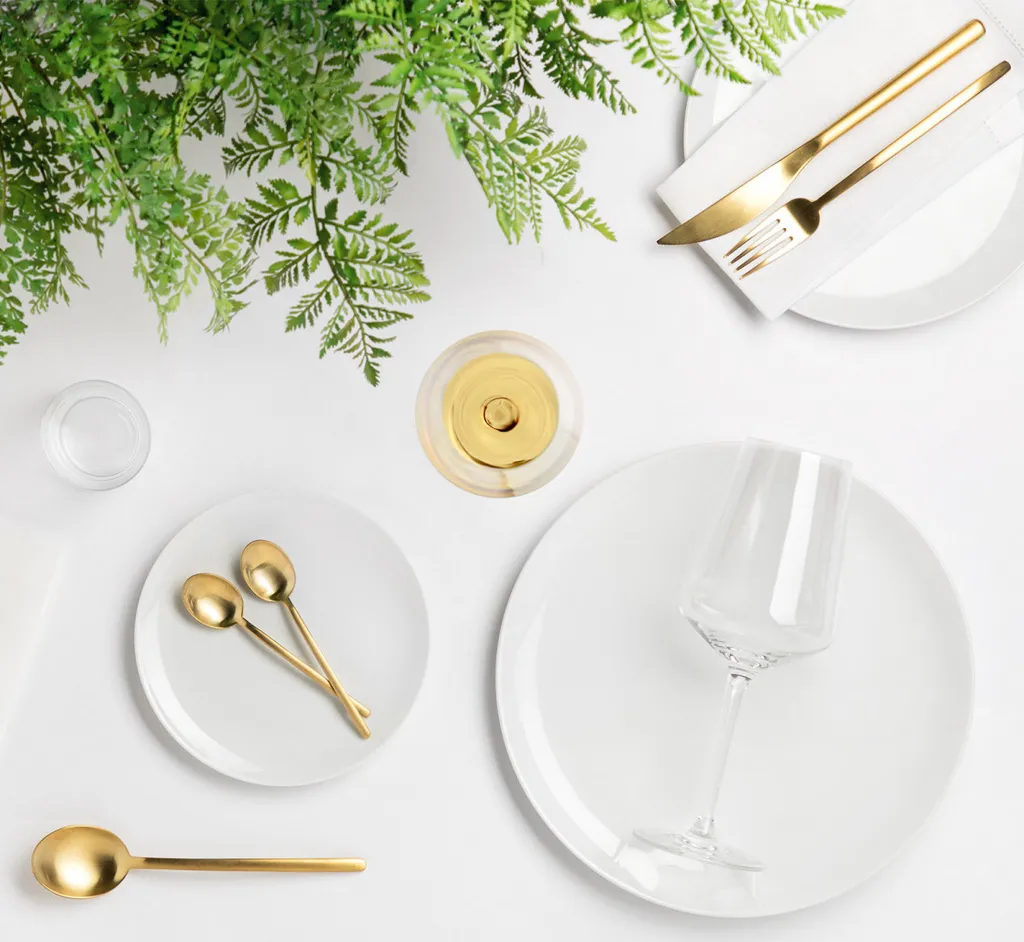 Seltmann Weiden Tafelservice 12-teilig Liberty Weiss – Bild 2