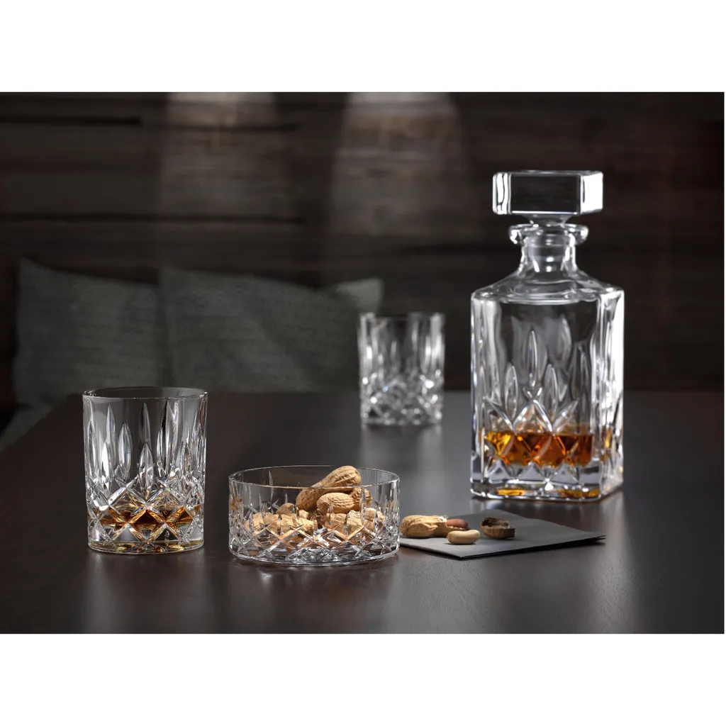 Nachtmann 0091899-0 Noblesse Whisky-Set, 1 X Karaffe/Dekanter + 2 X Whisky-Becher, Klar (1 Set) – Bild 6