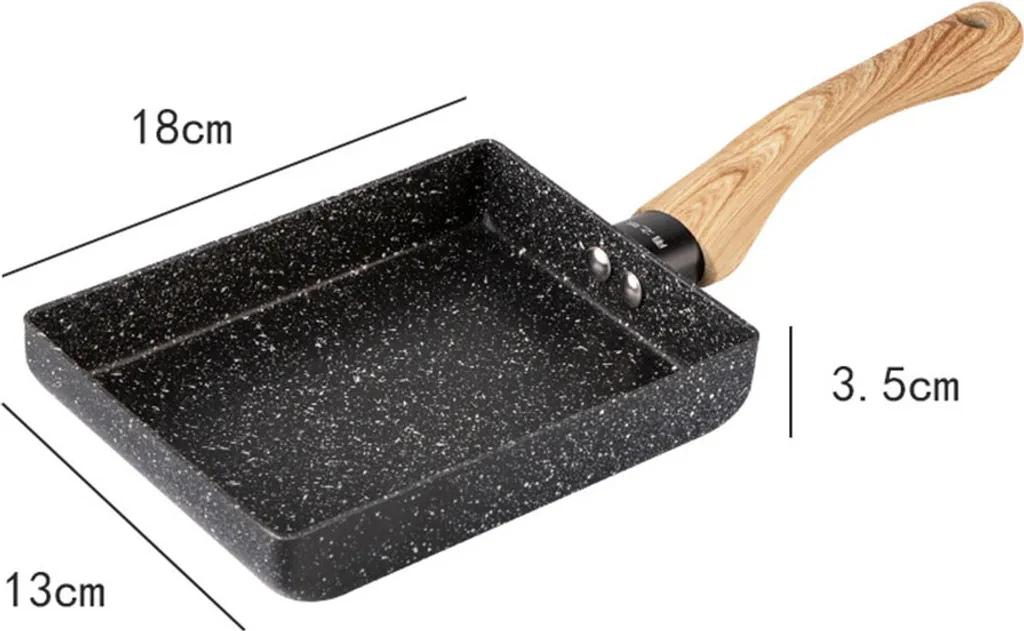 All-in-One-Pfannen – Induktions- Und Spülmaschinenfest – Kleine Pfannen – Omelettpfannen – Tamagoyaki-Pfannen – Tamago-Pfannen – Quadratische Pfannen – Sushi-Pfannen – Bild 2