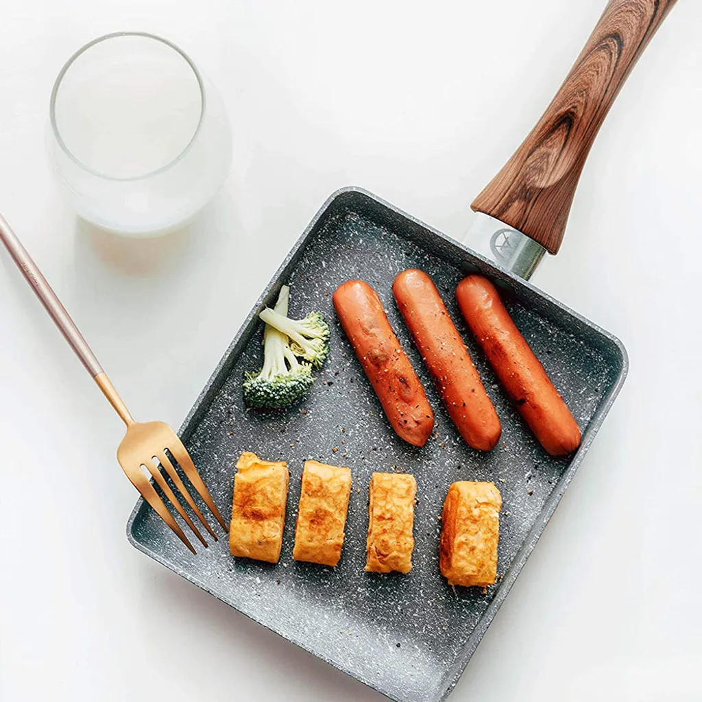 All-in-One-Pfannen – Induktions- Und Spülmaschinenfest – Kleine Pfannen – Omelettpfannen – Tamagoyaki-Pfannen – Tamago-Pfannen – Quadratische Pfannen – Sushi-Pfannen – Bild 6