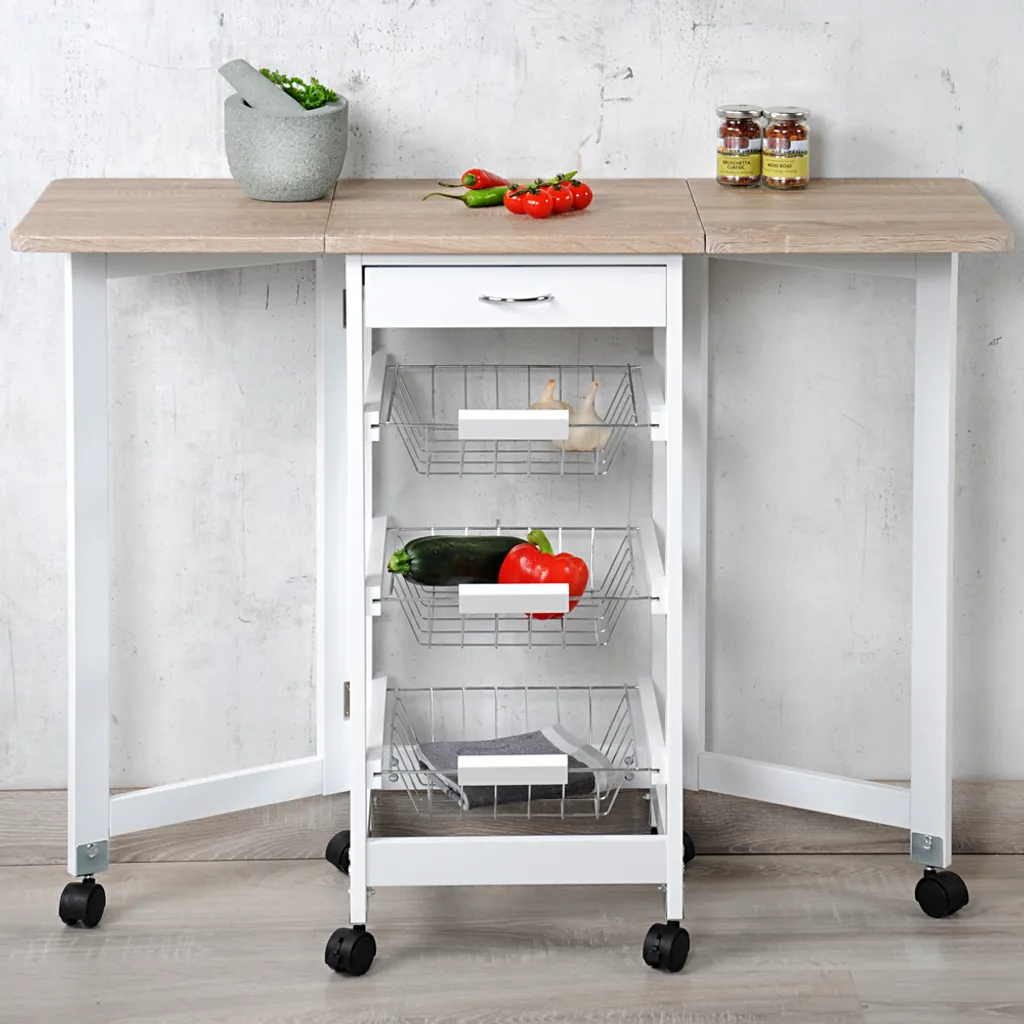 Kesper Küchenwagen Mit Erweiterbarer Arbeitsfläche 2581713 – Bild 4