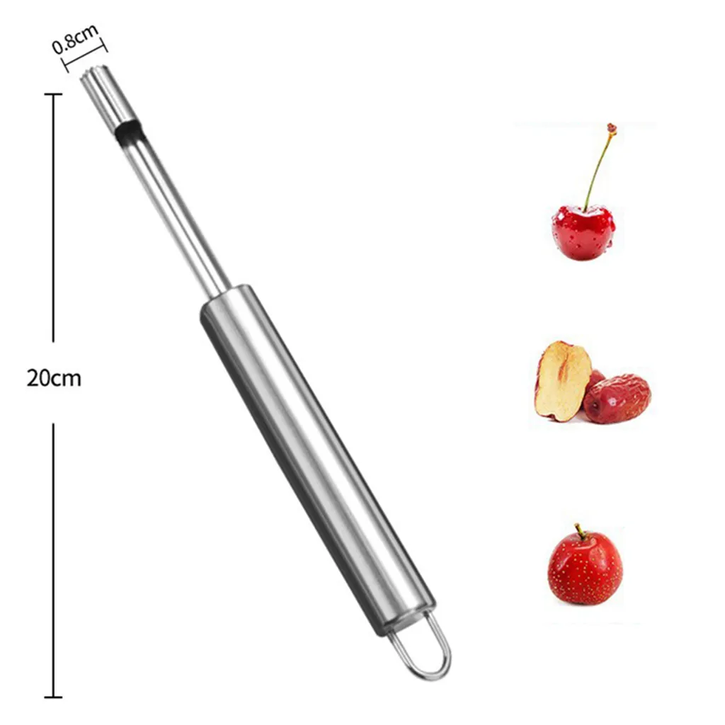 4x Apfelentkerner Küchenhelfer, Entkerner Ausstecher Apfelausstecher Aus Edelstahl, Küchenhelfer Für Obst Und Gemüse Küchenartikel – Bild 4