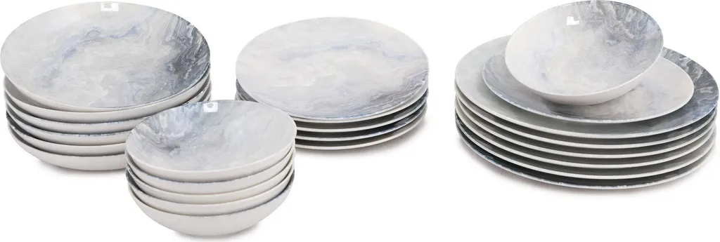 Hermia Concept, Erika,(24 Stücke), Abendessen , Mehrfarbig, 100% Porzellan – Bild 7
