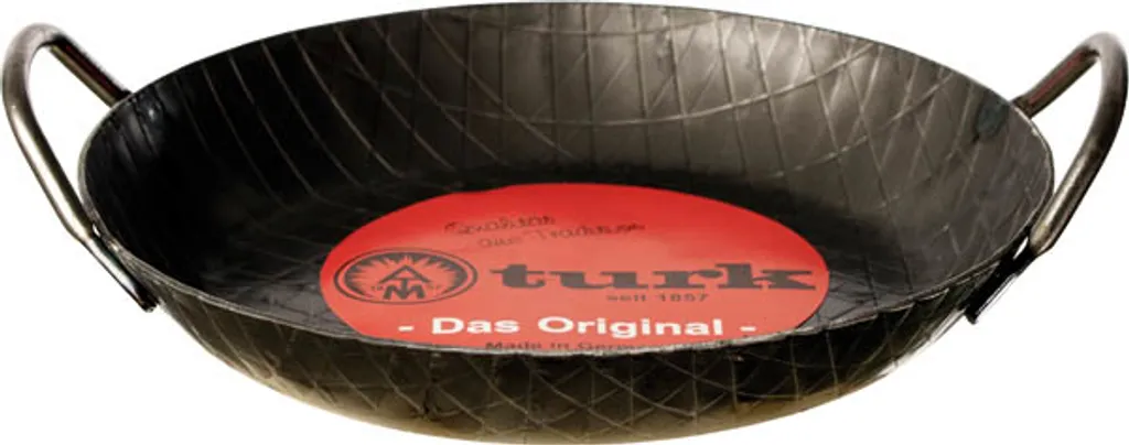 Turk 65330 Servierpfanne Schmiedee.g.St. 28cm, Grau – Bild 5