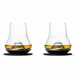 Peugeot Whiskyglas-Verkostungsset Les Impitoyables, Duo Set Dégustation, 2 Gläser Mit Kühlsockeln, 266158