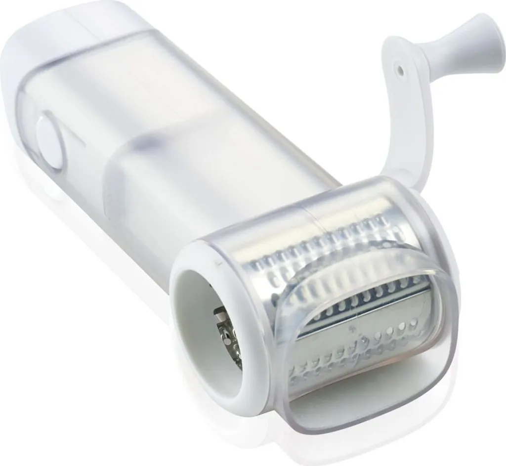 LEIFHEIT Käsemühle Käsereibe Parmesanmühle Käsehobel Reibe Hartkäse Trommelreibe – Bild 2