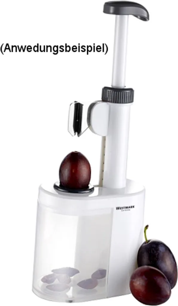Westmark 402-32260 Pflaumenentsteiner 'Prunus', Kunststoff, Weiß – Bild 17
