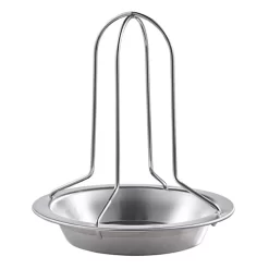 Grill Hähnchenbräter Geflügelbräter Hähnchenständer Brathähnchen Backofen BBQ