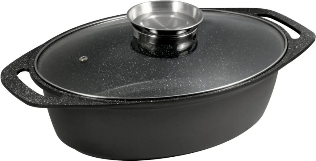 CS Kochsysteme Marburg Bräter Mit Aromaknopf Induktionsgeeignet 064129