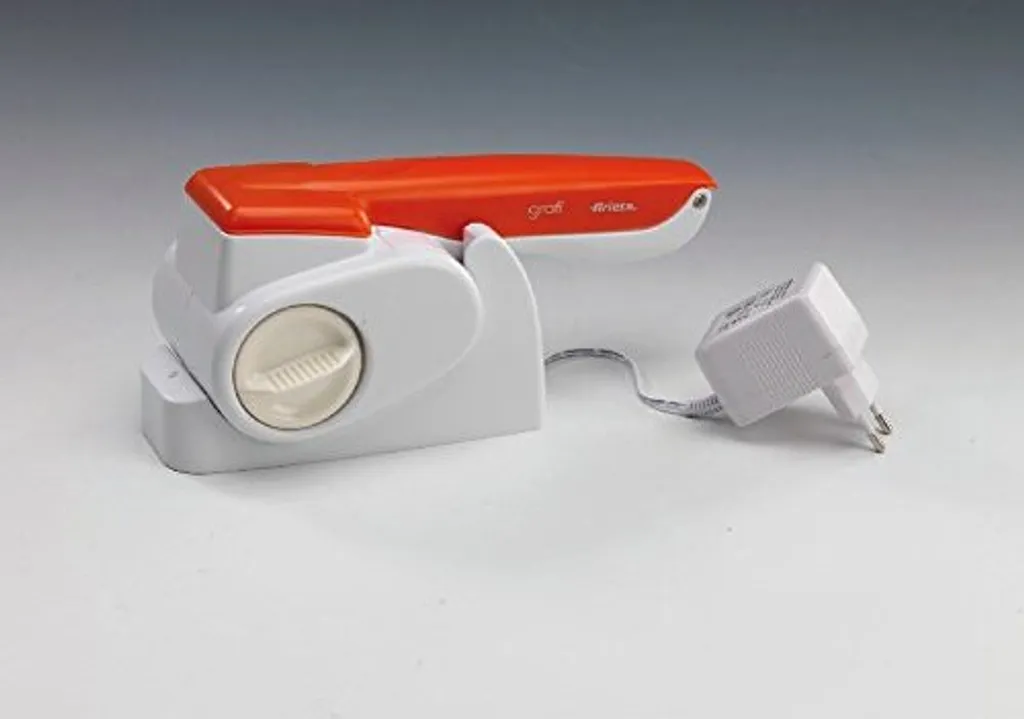 Ariete Elektrische Käse-/Schoko-/Nuss-Reibe GRATI Orange – Bild 3