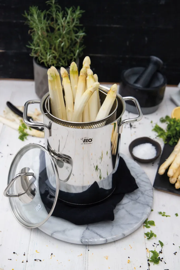 Elo Citrin Spargeltopf Mit Deckel 16 Cm – Bild 2