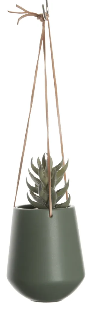 PRESENT TIME Hängetopf Skittle15 X 13,5 Cm Keramik Grün – Bild 4