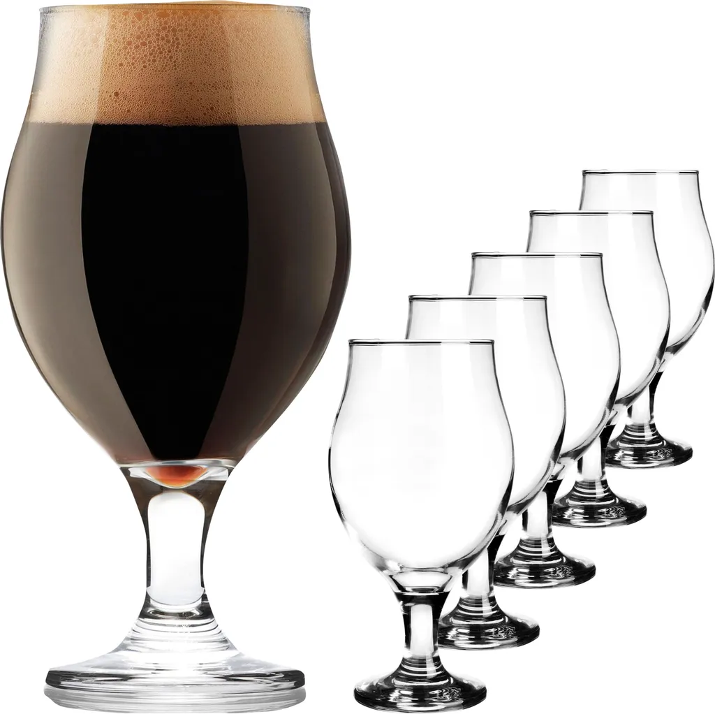 Biertulpen Biergläser Set 6 Teilig 500ml (max. 560ml) Pilsgläser Tulpe – Bild 7