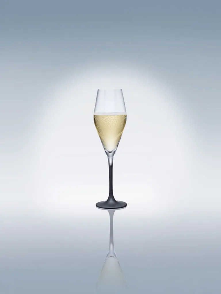 Villeroy & Boch Champagnerkelch Manufacture Rock Klar,schwarz, 4 Tlg. – Bild 5