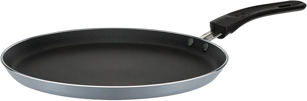 Crepe-Pfanne Grau-schwarz 26cm – Bild 4