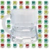 Schnapsglas Schnapsgläser Schnaps Stamper Kurze Glas Mit Henkel 2cl 12,24,48 Stk, Menge:48