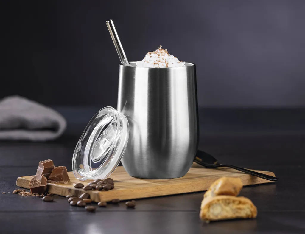 GOURMETmaxx Getränkebecher Inkl. Trinkhalm - 2er-Set – Bild 10