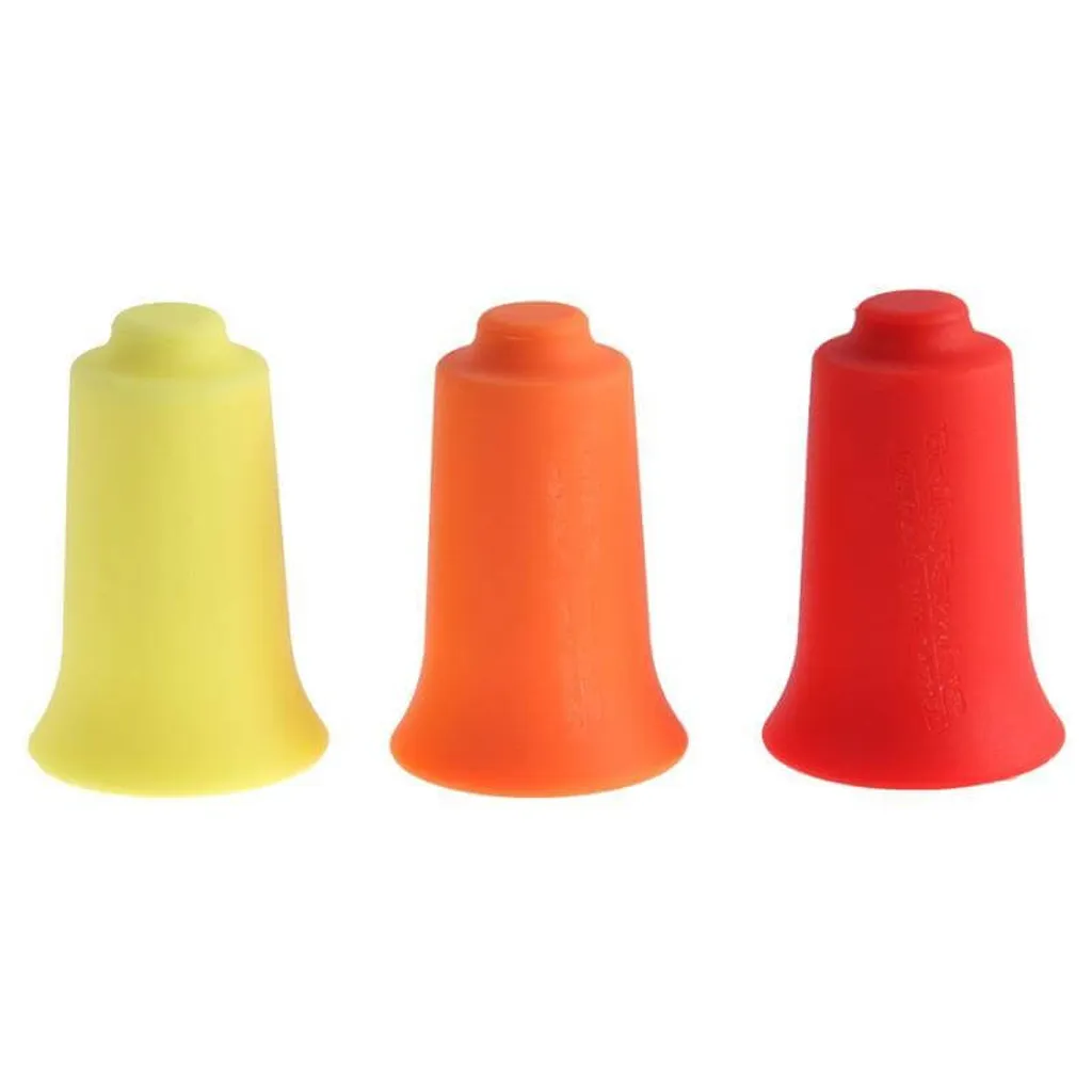 BellaBambi Trio Schröpfen Set Aus Silikon Für Vakuummassage, Gelb, Orange, Rot – Bild 2