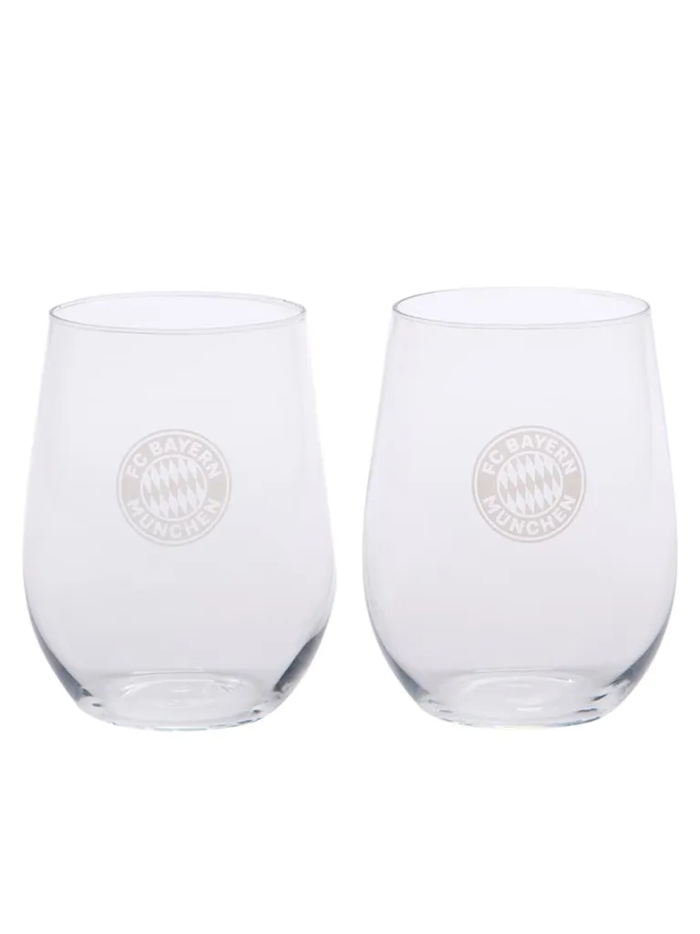 FC Bayern München Wasserglas 2er Set