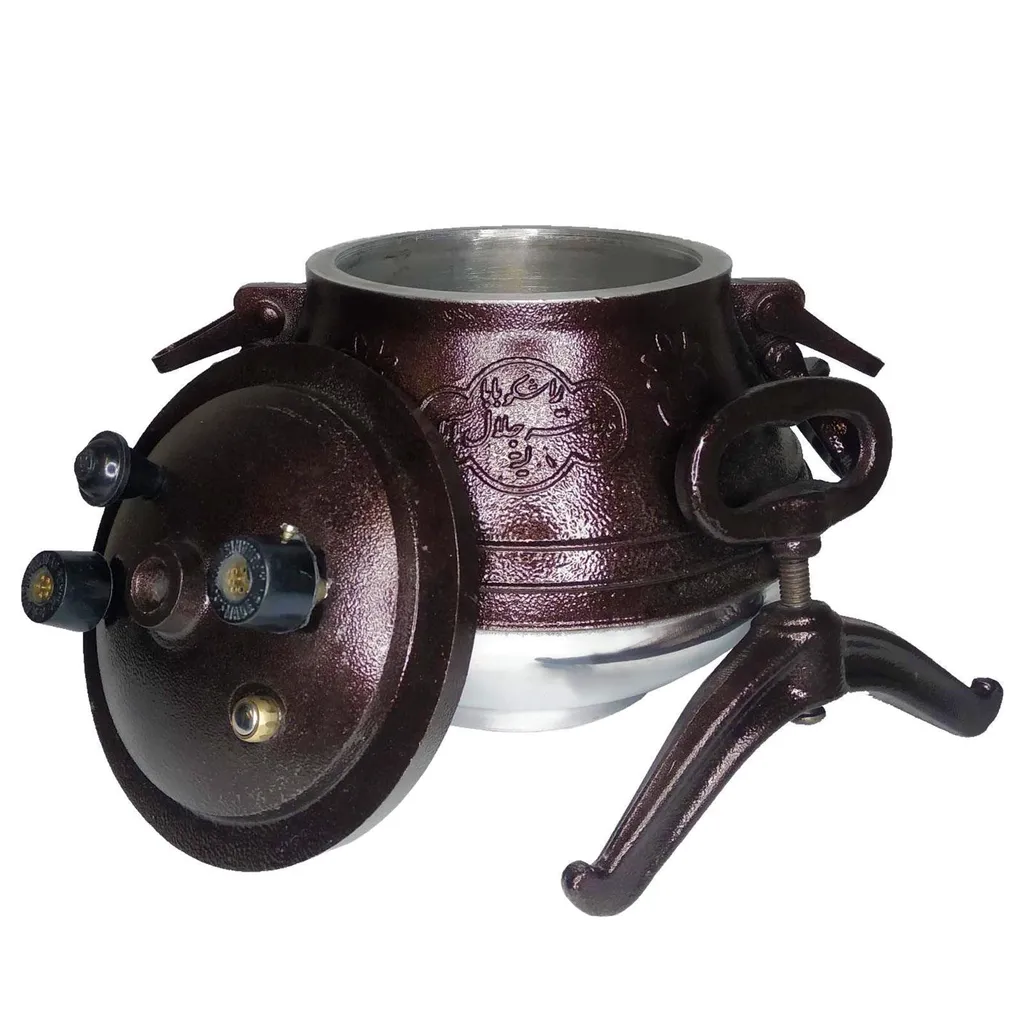 5 L (4,6L) Afghanischer Kazan Kasan Schnellkochtopf Dampftopf Dampfgarer Gartopf – Bild 6